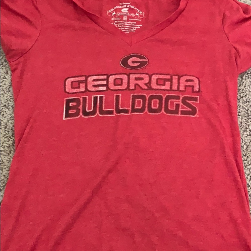 a georgia bulldogs shirt